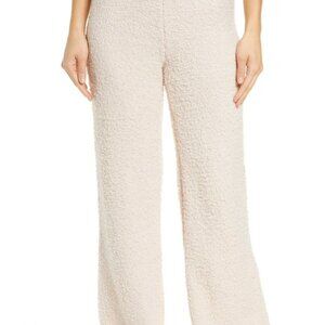 Women's Cream Textured Pants